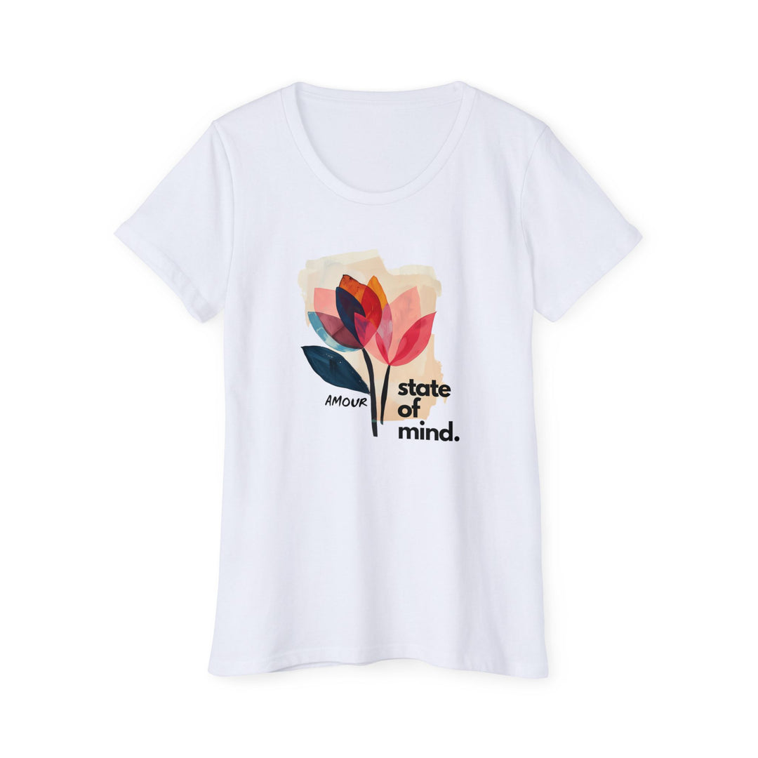 T-shirt Femme BIO - Écoresponsable et Inspirant - AMOUR