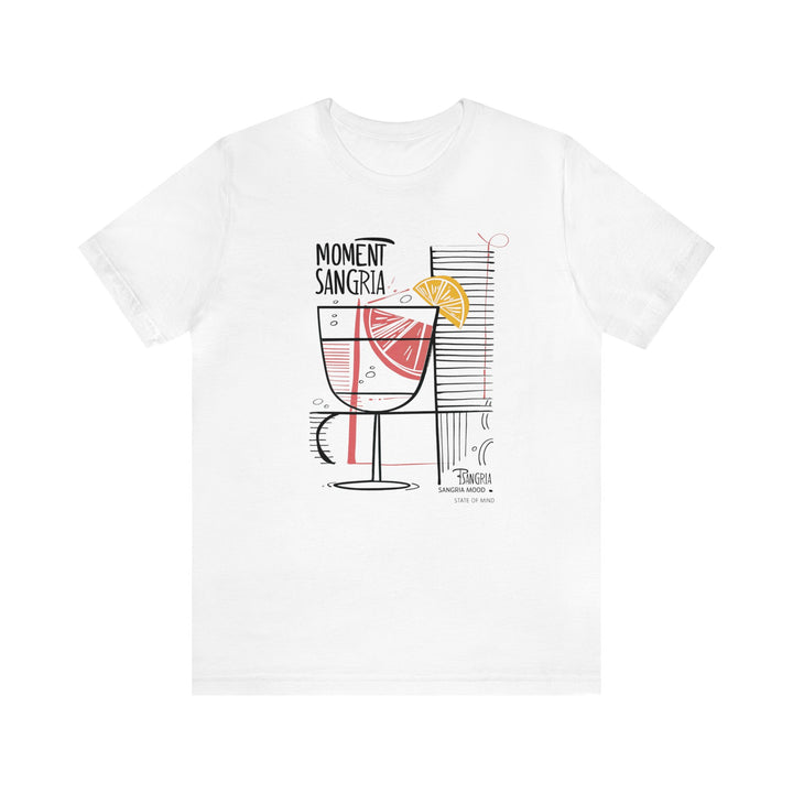 T-shirt Coton Ample - MOMENT SANGRIA