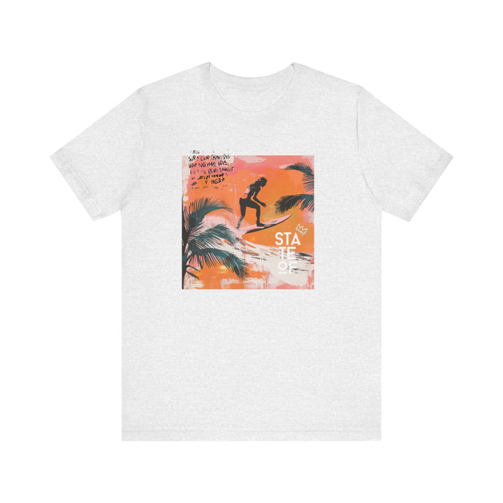 Loose Cotton T-shirt - SURF YOUR WAVE