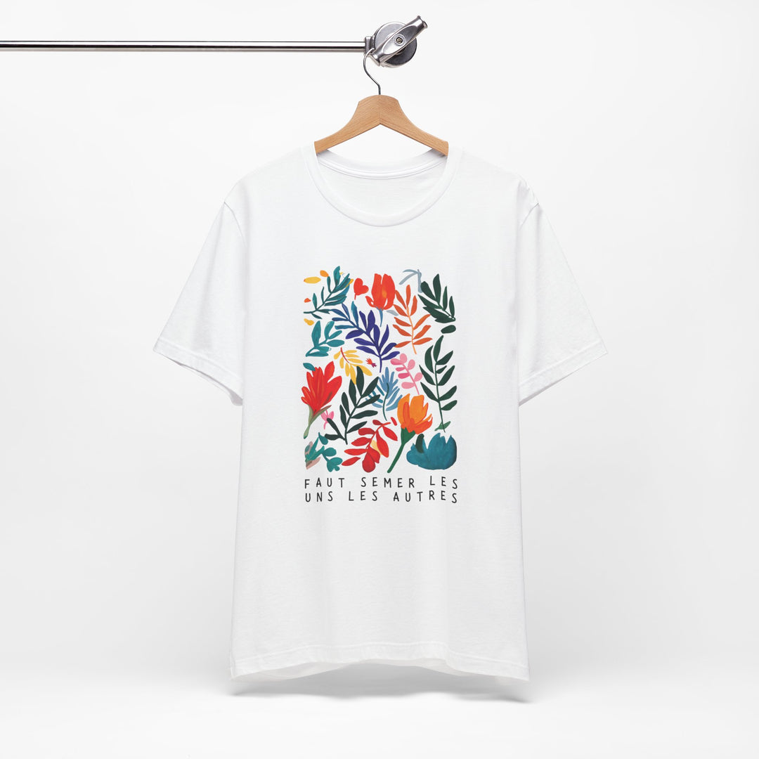 Loose Cotton T-shirt - MUST SOW EACH OTHER