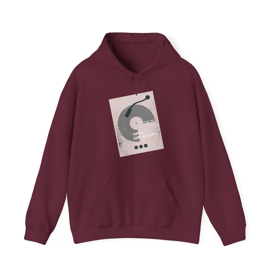 Hoodie Coton Ouaté - VINYLE