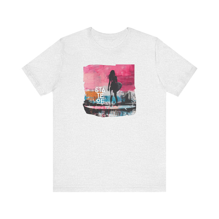 Loose Cotton T-shirt - SURF QUEEN