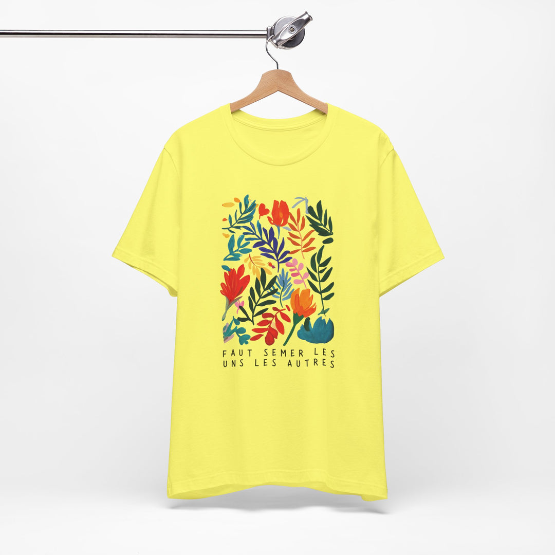 Loose Cotton T-shirt - MUST SOW EACH OTHER