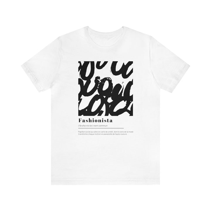 Loose Cotton T-shirt - FASHIONISTA