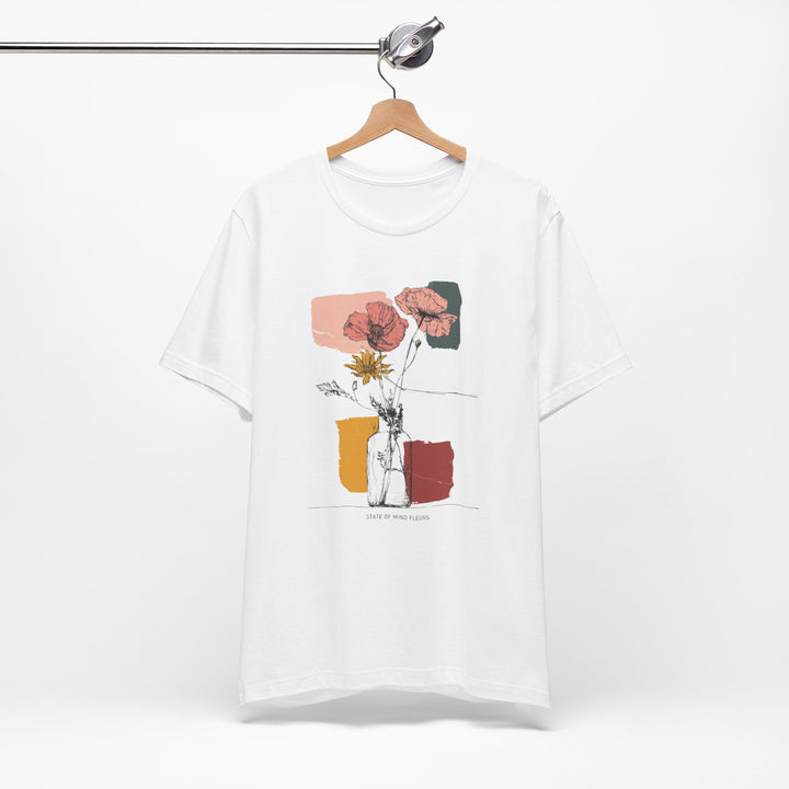 T-shirt Coton Ample - Fleurs