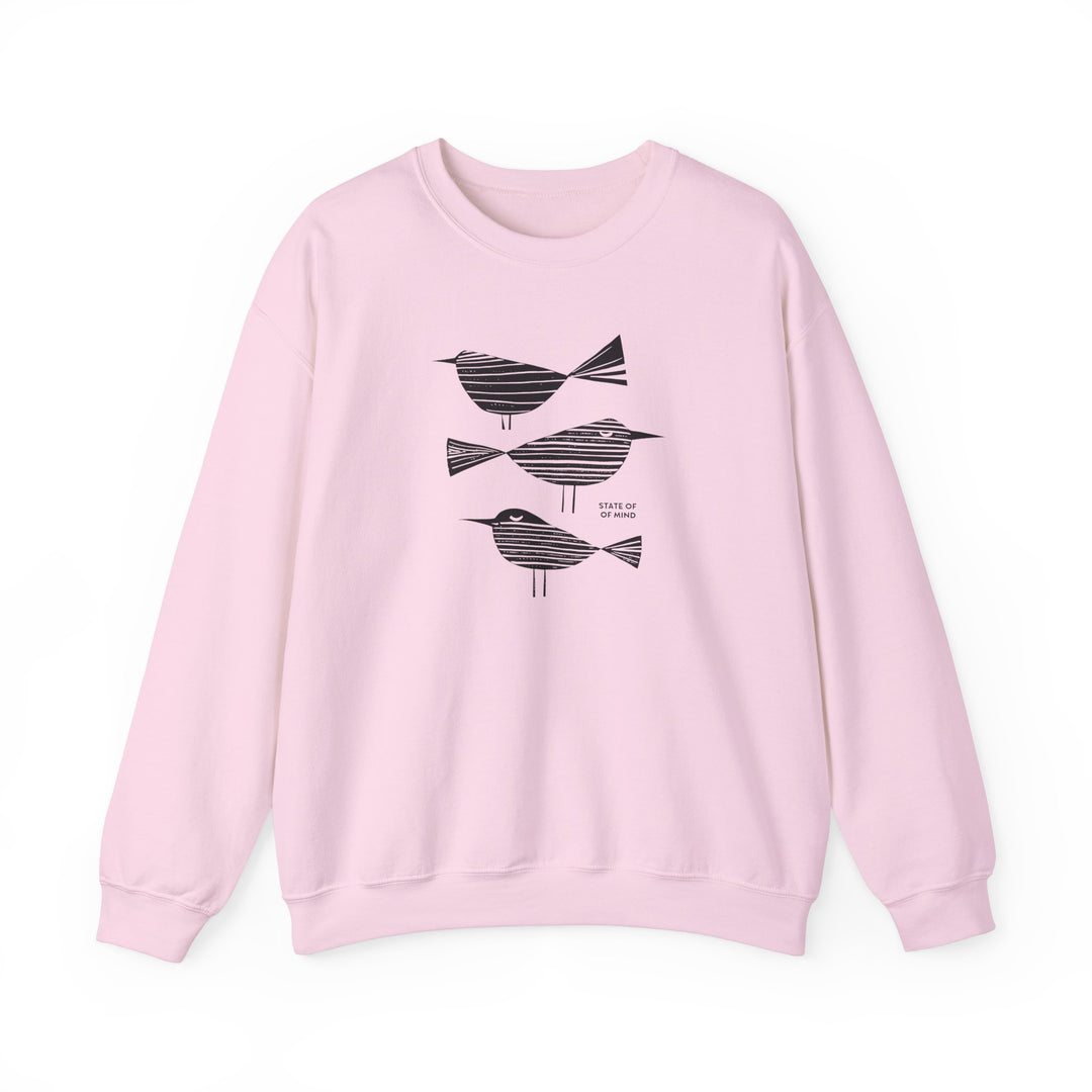 Cotton Crewneck Sweater - 3 Ti Oiseaux