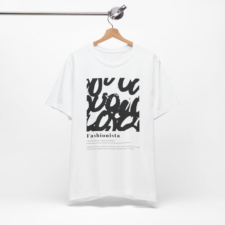 Loose Cotton T-shirt - FASHIONISTA