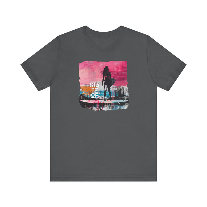 Loose Cotton T-shirt - SURF QUEEN