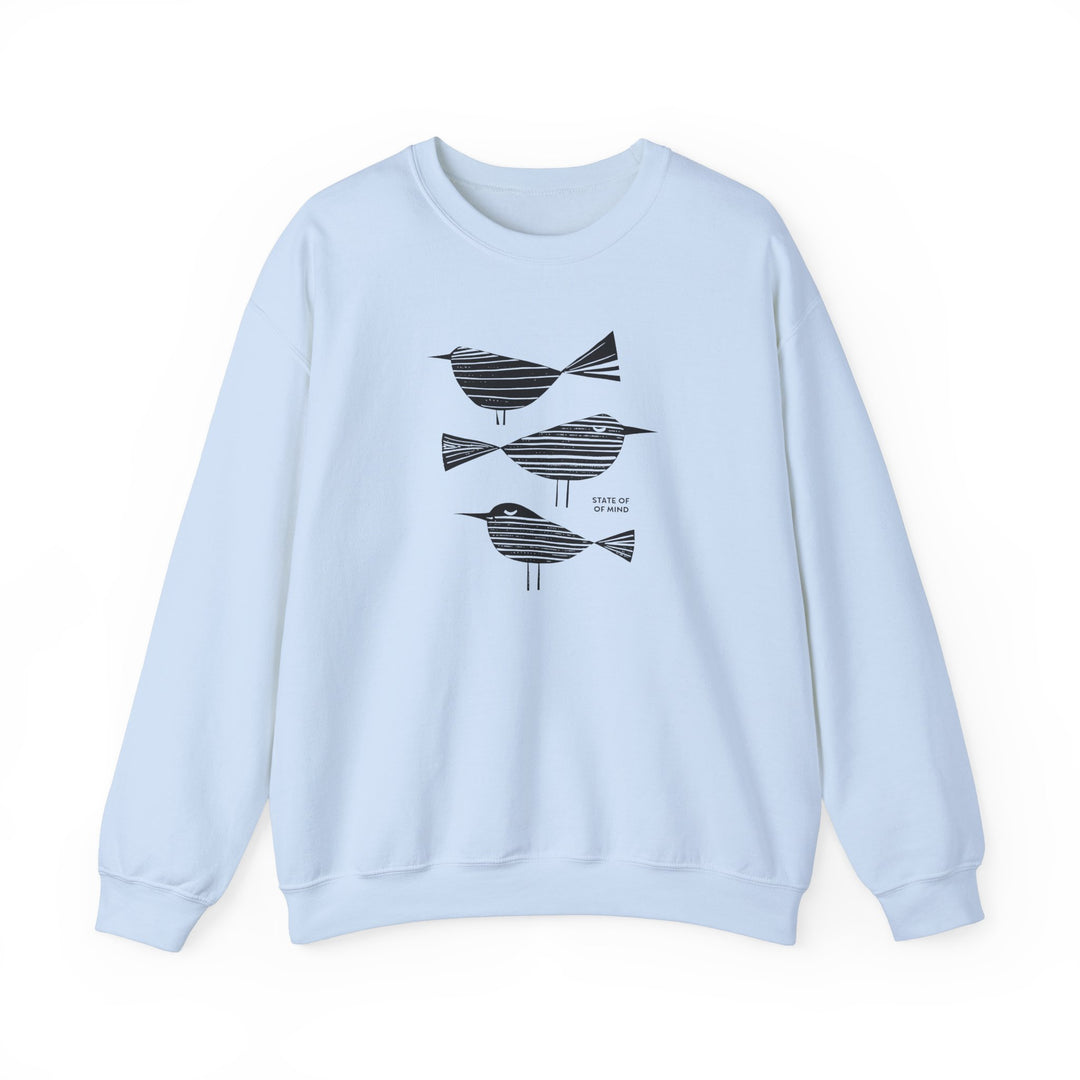 Chandail Crewneck Coton - 3 Ti Oiseaux