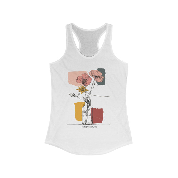 Camisole Coton Graphique - Fleurs