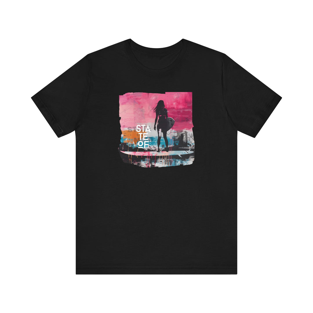 Loose Cotton T-shirt - SURF QUEEN