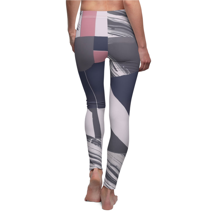 Antimicrobial leggings - ABSTRACT print