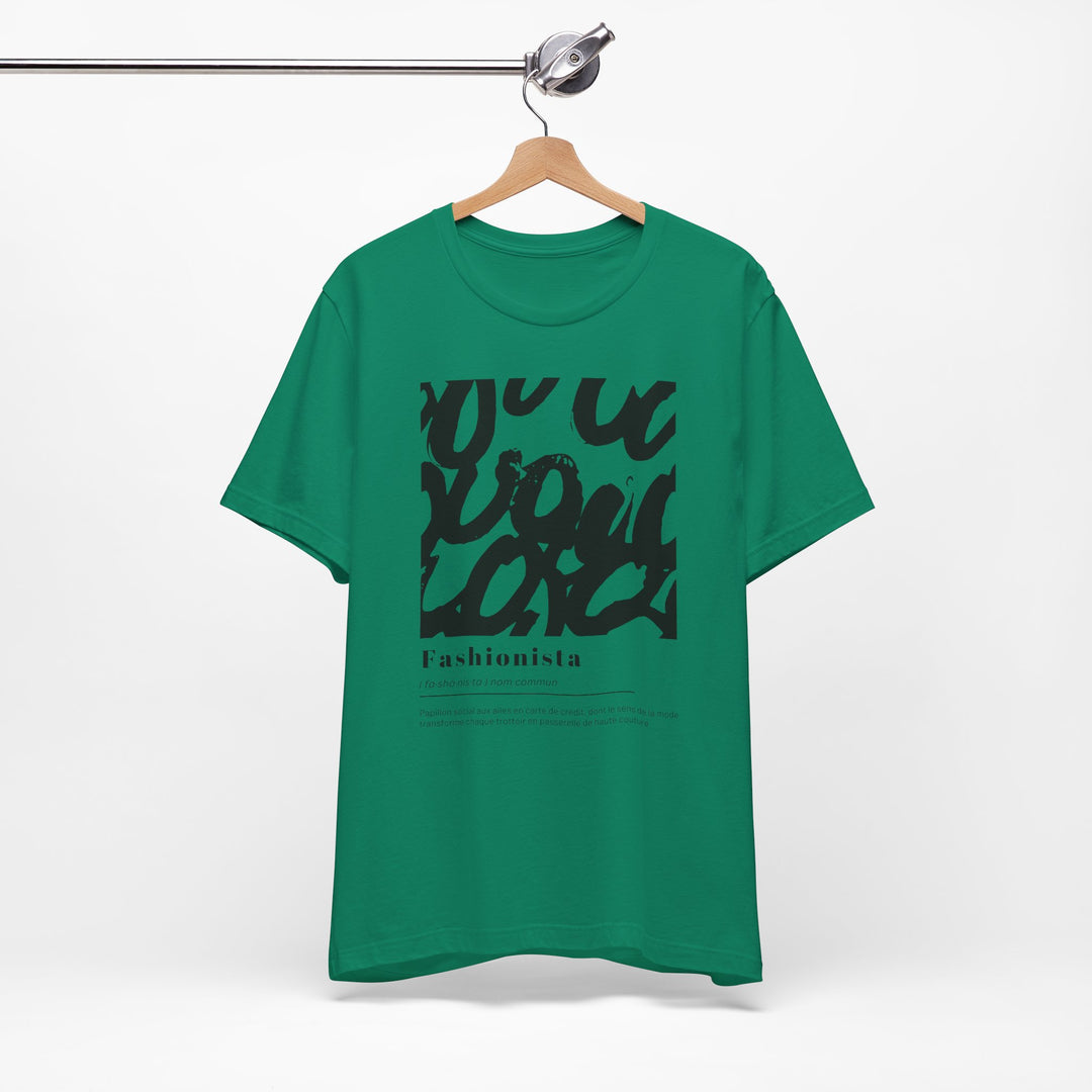 Loose Cotton T-shirt - FASHIONISTA