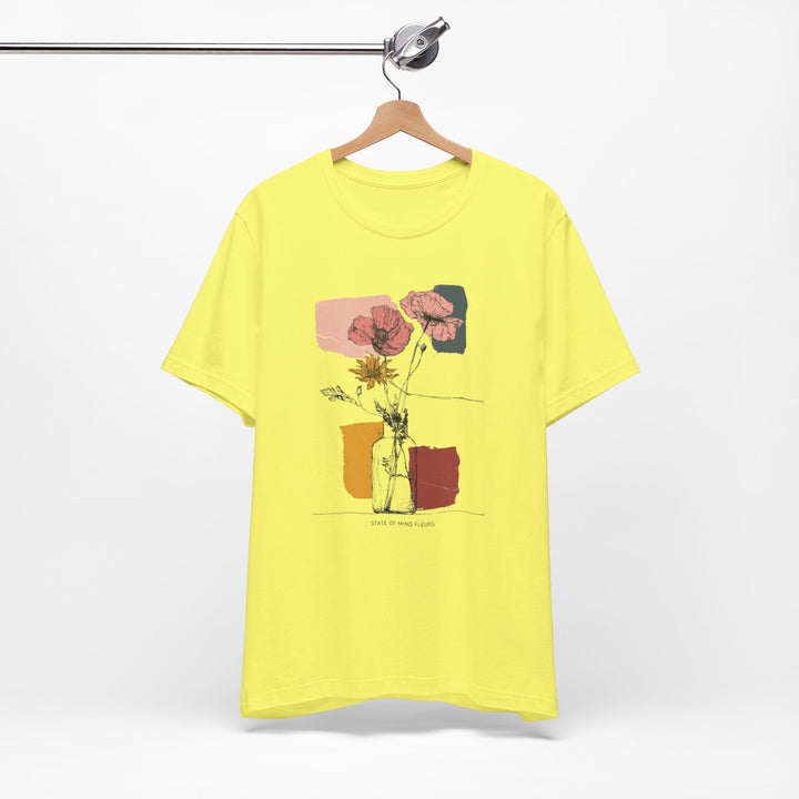 T-shirt Coton Ample - Fleurs