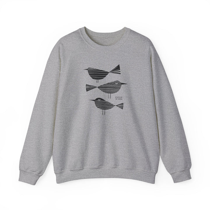 Cotton Crewneck Sweater - 3 Ti Oiseaux