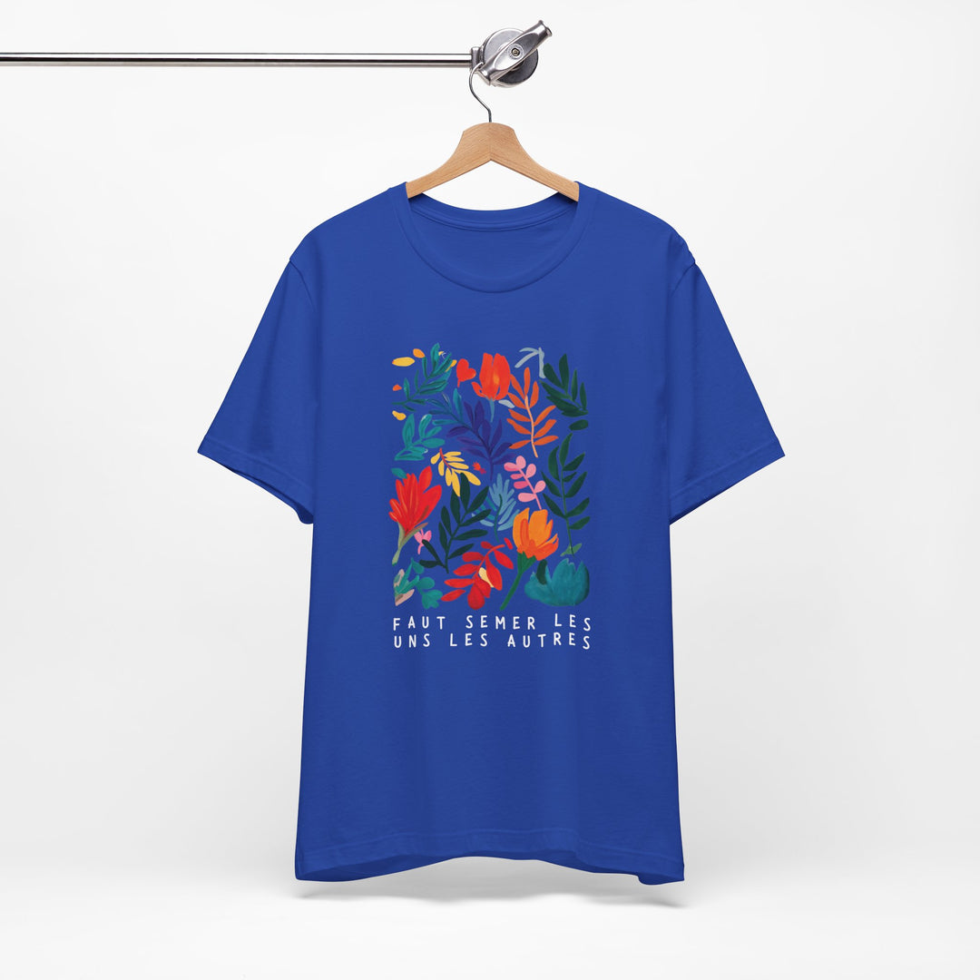 Loose Cotton T-shirt - MUST SOW EACH OTHER