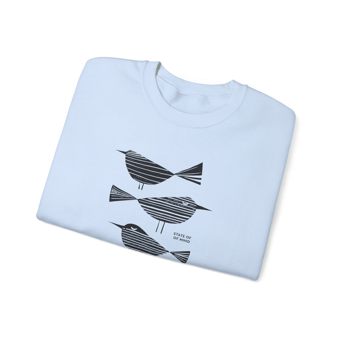 Chandail Crewneck Coton - 3 Ti Oiseaux