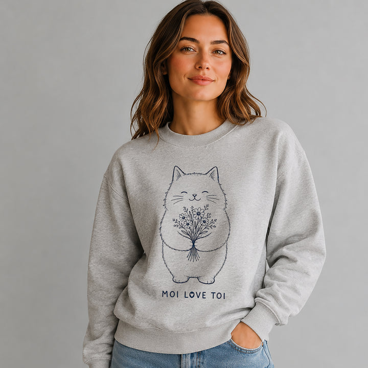Chandail TOUJOURS HAPPY | Crewneck Confort EVERYDAY