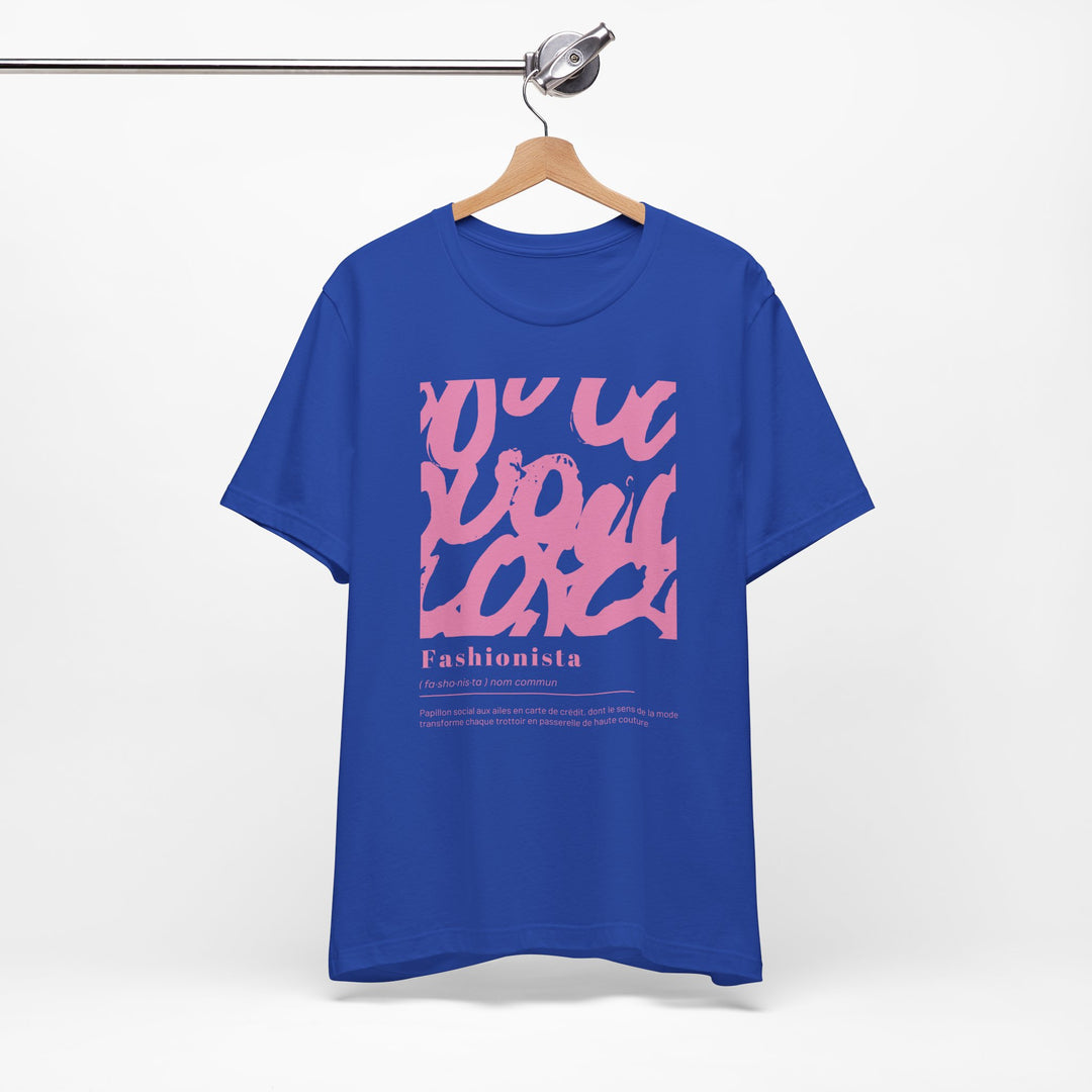 Loose Cotton T-shirt - FASHIONISTA