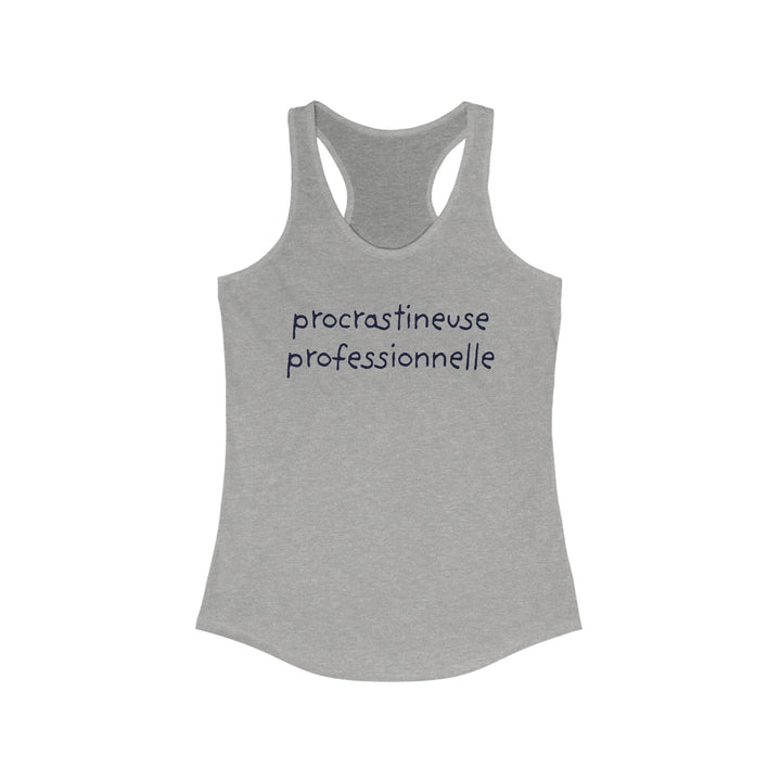 Camisole Coton Graphique - PROCRASTINEUSE PROFESSIONNELLE