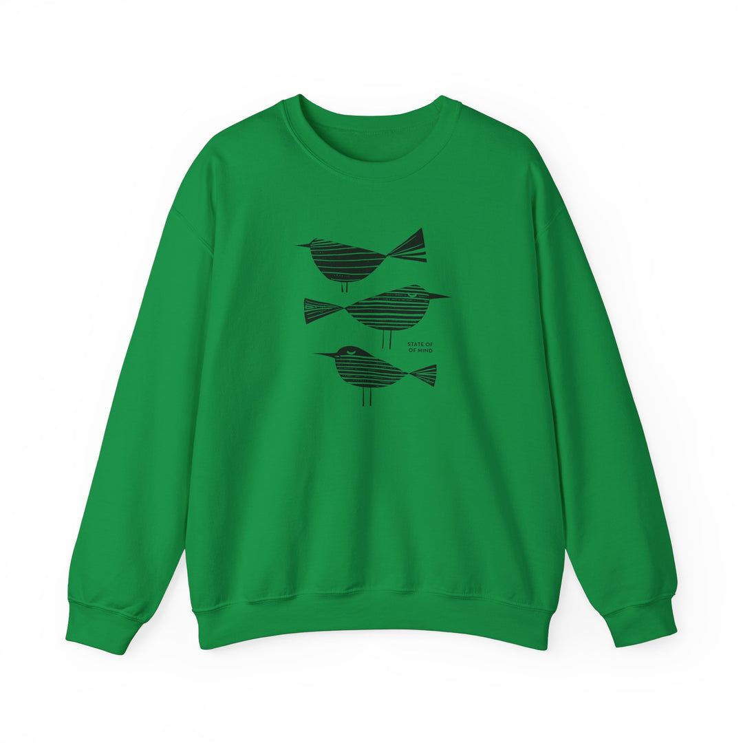 Cotton Crewneck Sweater - 3 Ti Oiseaux