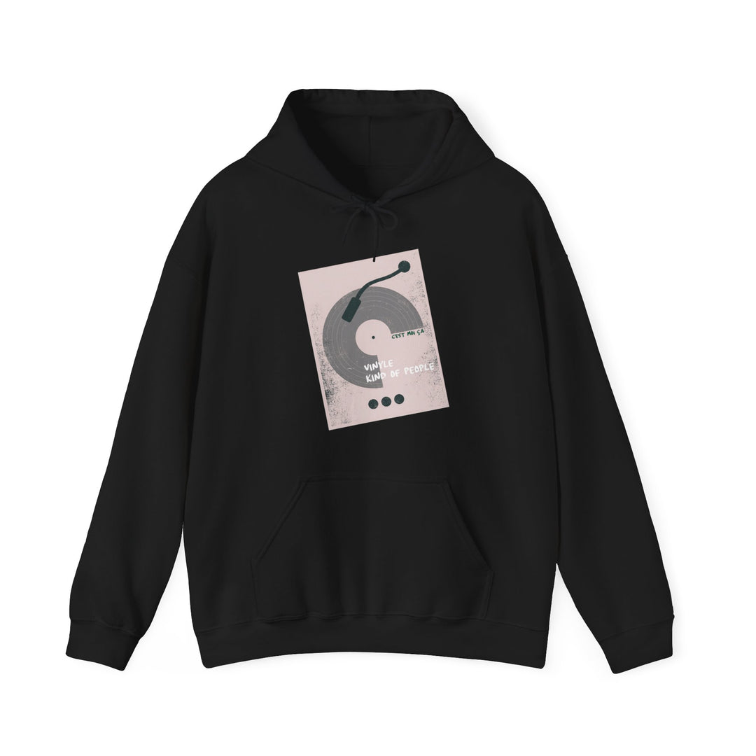 Hoodie Coton Ouaté - VINYLE