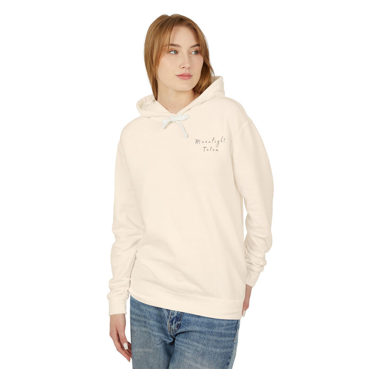 MOONLIGHT TOTEM Unisex Lightweight Hooded Sweatshirt