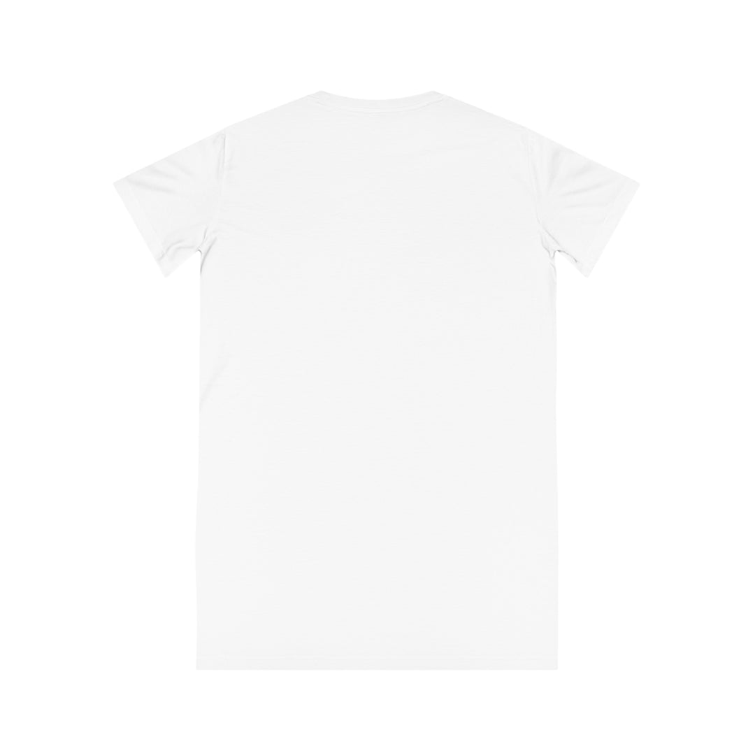 Organic cotton t-shirt dress - MOMENT SANGRIA