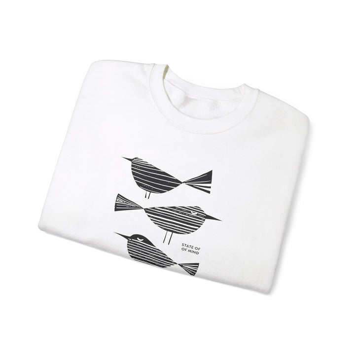 Chandail Crewneck Coton - 3 Ti Oiseaux