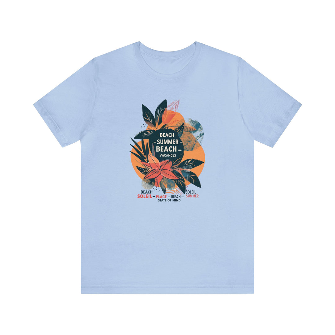 Loose Cotton T-shirt - HOLIDAYS