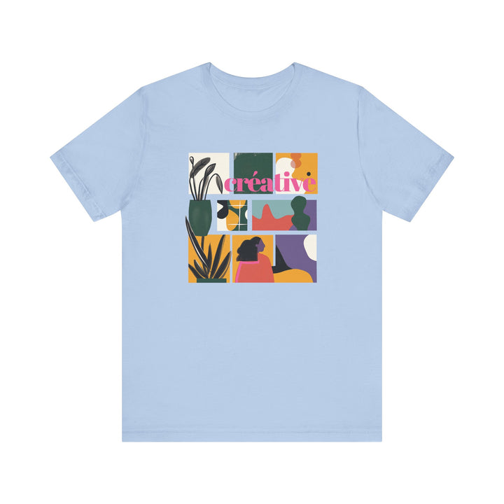 Loose Cotton T-shirt - CREATIVE