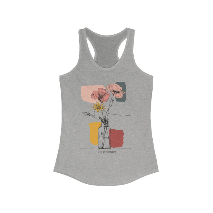 Camisole Coton Graphique - Fleurs