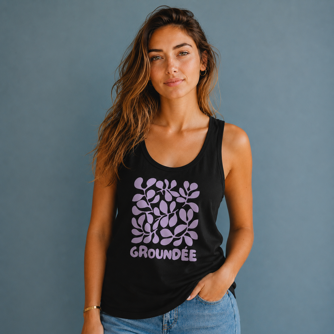 Graphic Cotton Camisole - POSITIVE