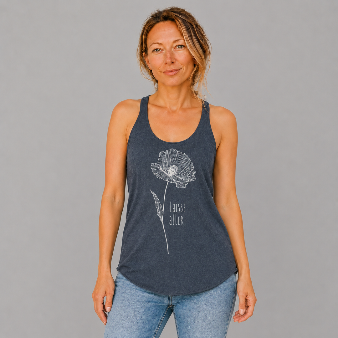 Graphic Cotton Camisole - POSITIVE