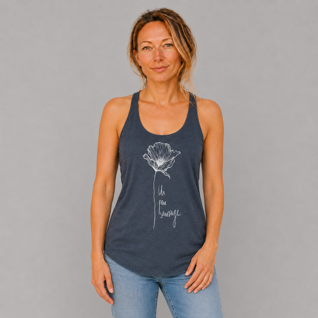 Graphic Cotton Camisole - POSITIVE