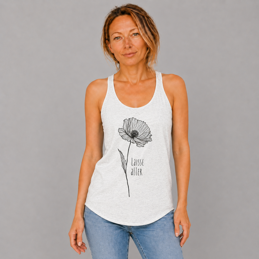 Camisole Graphique Coton  - Laisse aller
