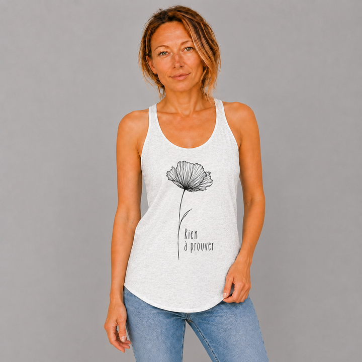 Camisole Graphique Coton  - Rien à prouver