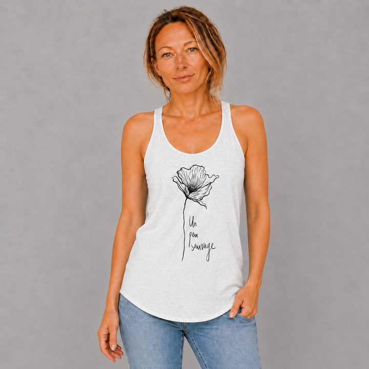 Camisole Graphique Coton  - Un peu sauvage