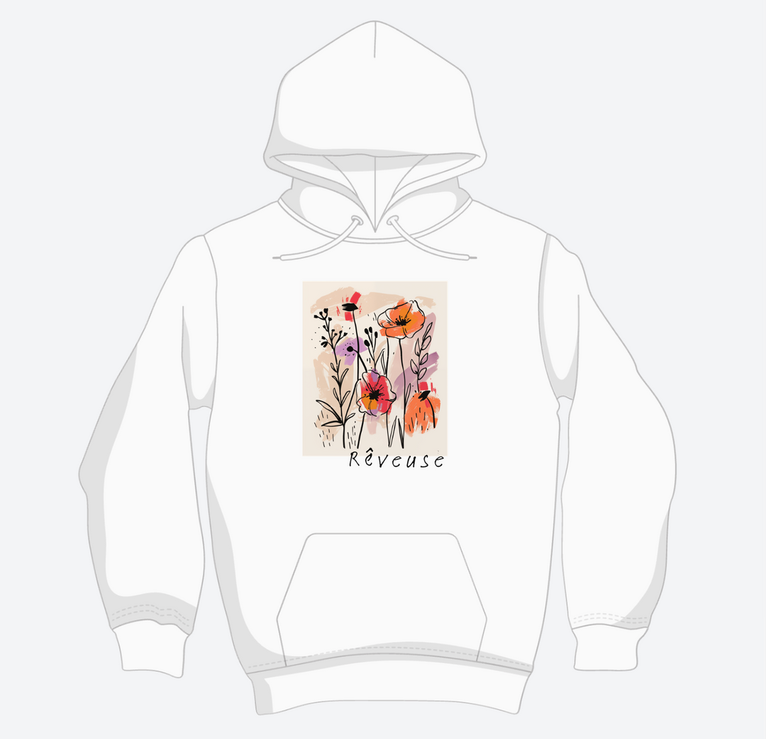 EVERYDAY “Dreamy” Hoodie – Warm comfort &amp; floral softness