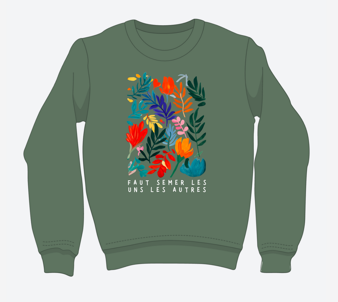 “EVERYDAY” Sweater – We have to outmaneuver each other | Classic Comfort Crewneck