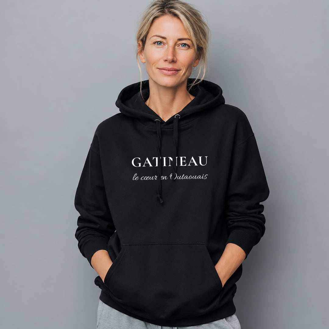 Embroidered Hoodie Quebec — It's my home
