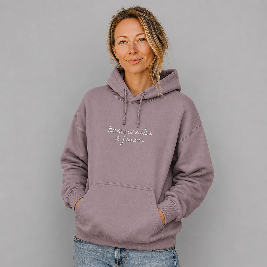 Embroidered Hoodie Quebec — It's my home
