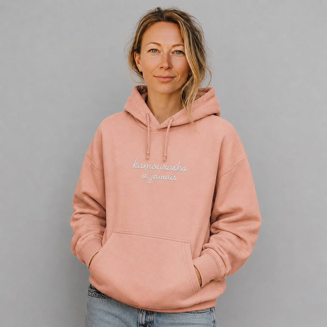 Embroidered Hoodie Quebec — It's my home