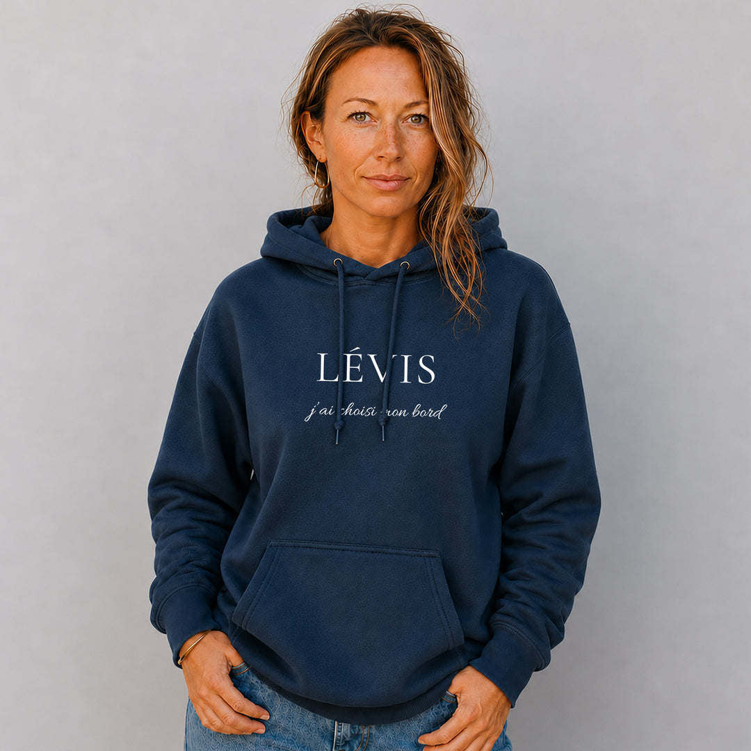 Embroidered Hoodie Quebec — It's my home
