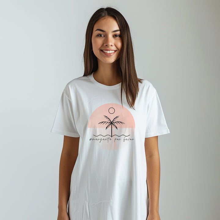 Organic cotton t-shirt dress - MARGARITA PER FAVOR
