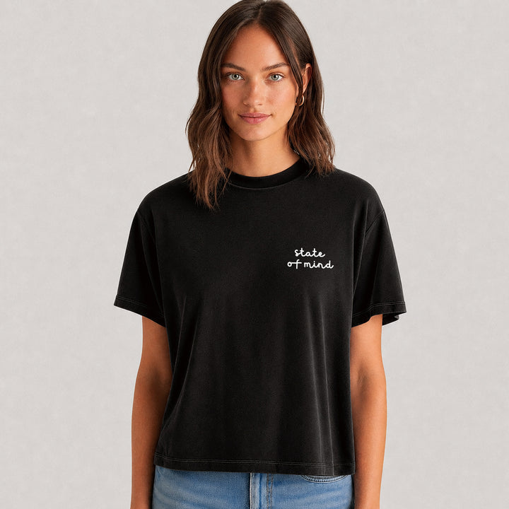 T-shirt boxy « Soleil Lover » – EVERYDAY