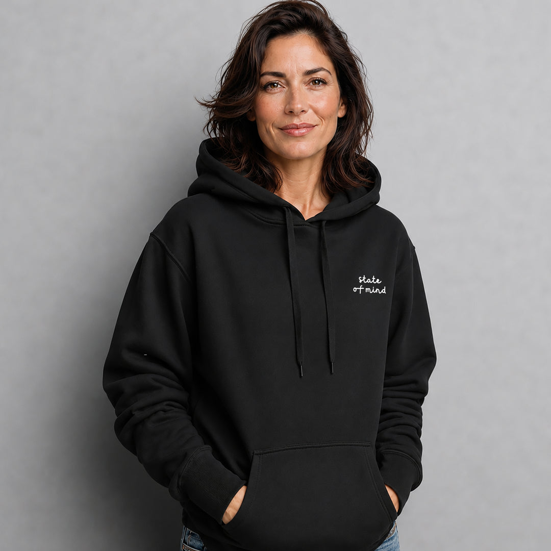 Hoodie S'AIMER noir – Confort Everyday