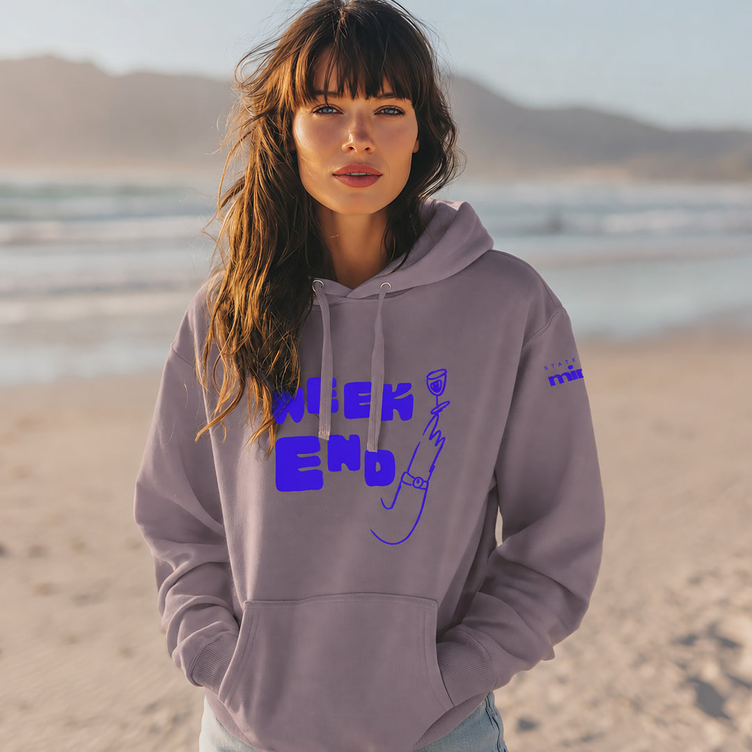MORE AMORE Bordeaux Cotton Fleece - Durable, high-quality sweater printed in Canada | State of Mind