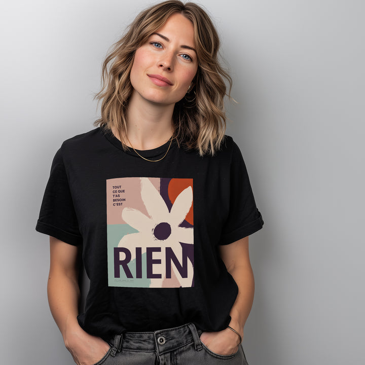T-shirt ample “Besoin de rien” – EVERYDAY | Coupe relax