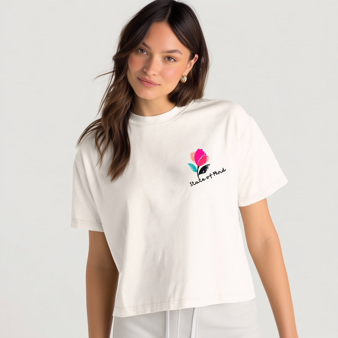 T-shirt boxy “Positive 2.0” – EVERYDAY
